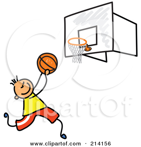 450x470 Boy Playing Basketball Clipart
