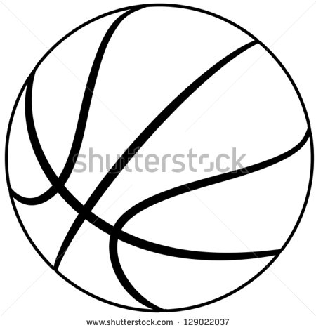 450x470 Outdoor Basketball Court Clipart