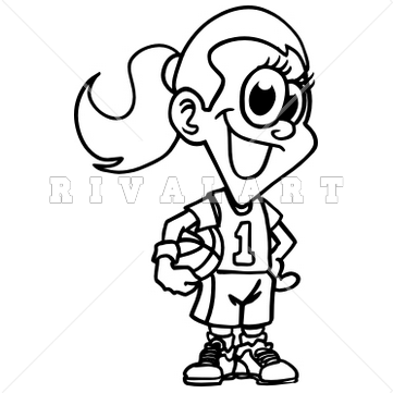 361x361 Woman Clip Art Black And White Clipart Panda