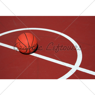 325x325 Basketball On A Court Gl Stock Images