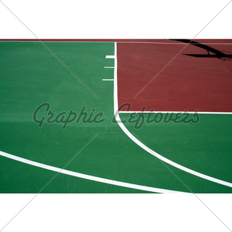 325x325 Empty Basketball Court Gl Stock Images