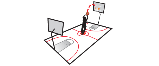 540x225 Half Court Shot Basketball Contest Odds On Promotions Basketball