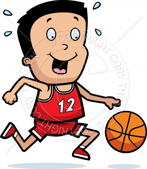 514x590 Cartoon Boy Basketball Vector And Royalty Free License