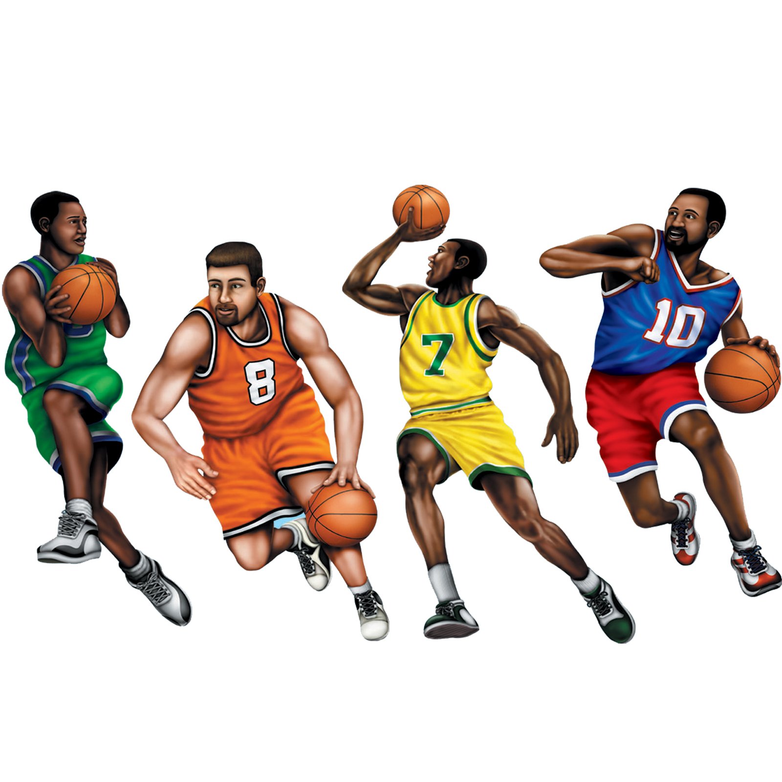 1600x1600 Cartoon Playing Basketball Free Clipart