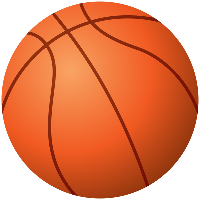 800x800 Free Basketball Clip Art