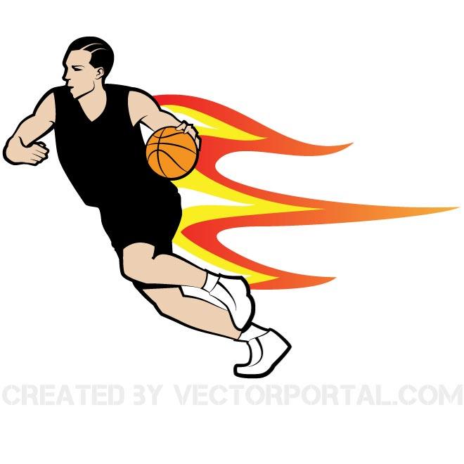 660x660 Basketball Player Clipart Free
