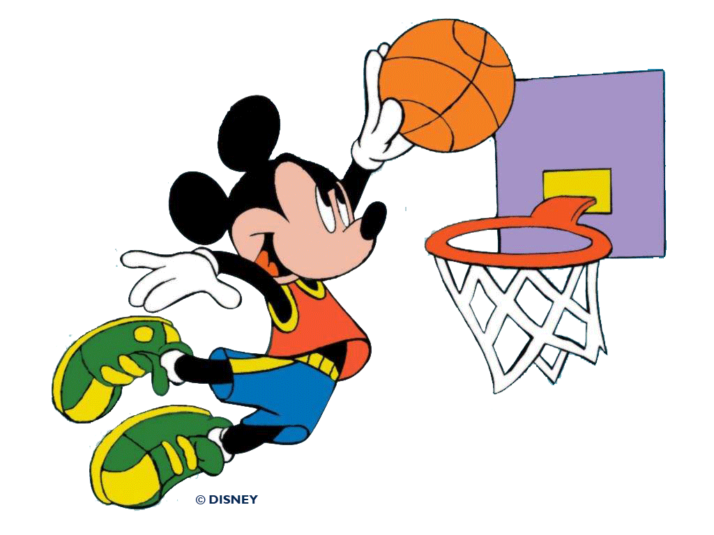 1024x768 Disneyland Clipart Basketball