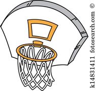 189x179 Basket Clipart Basketball Goal