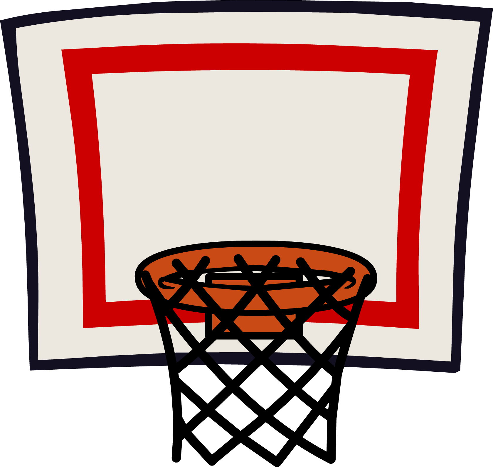 1679x1588 Basketball Going Through Net Clipart