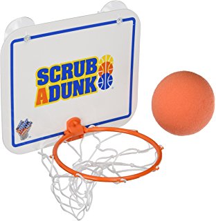 312x320 Slam Dunk Bathroom Basketball Game W Floor Mat