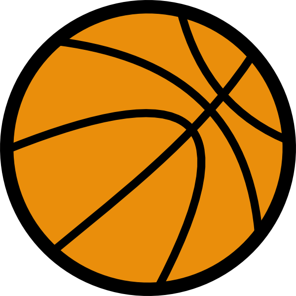 600x600 Basketball Clip Art