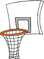 150x200 Basket Ball Hoop Clipart Best
