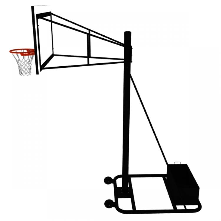 750x750 Basketball Hoop Side View Clipart Clipart Panda
