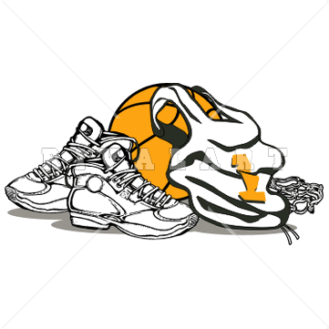 361x361 Clip Art Basketball Sneakers Clipart