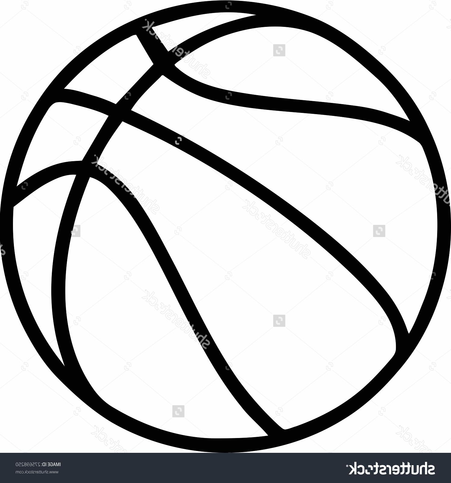 1497x1600 Best Free Stock Vector Basketball Outline On White Background Design