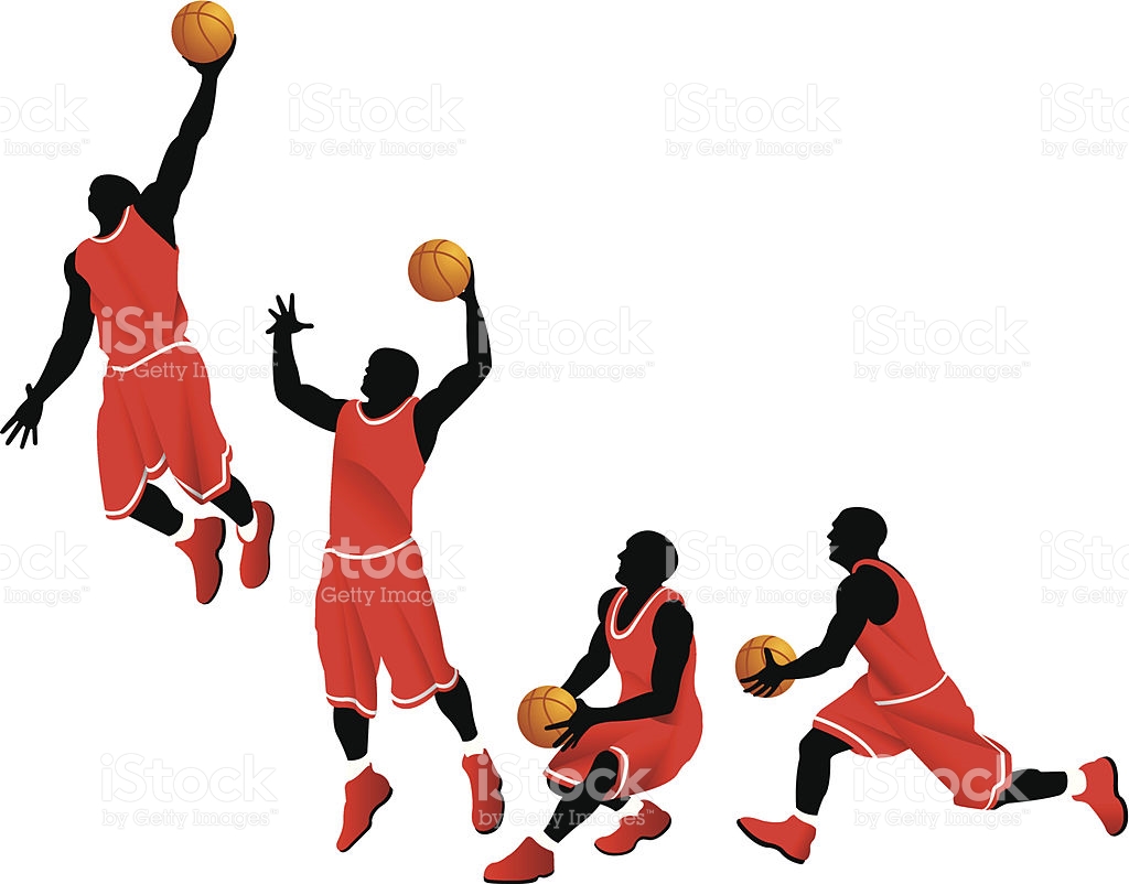 1024x802 Basketball Player Dunking Clipart