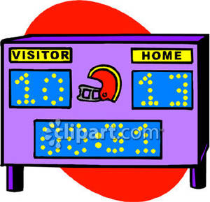 300x289 Scoreboard Clipart