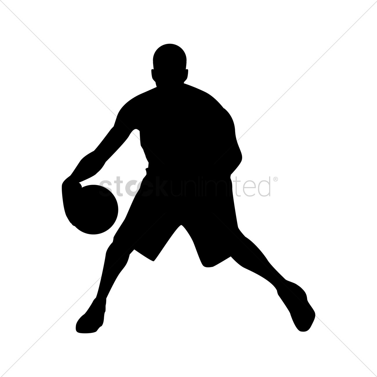 1300x1300 Basketball Silhouette Clipart