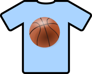300x243 Light Blue Shirt Basketball Clip Art