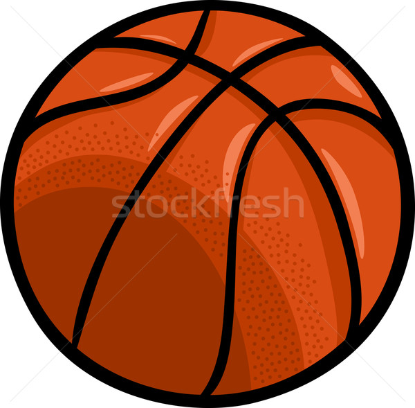 600x589 Basketball Ball Cartoon Clip Art Vector Illustration Igor