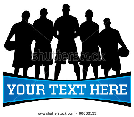 450x395 Clipart Basketball Team