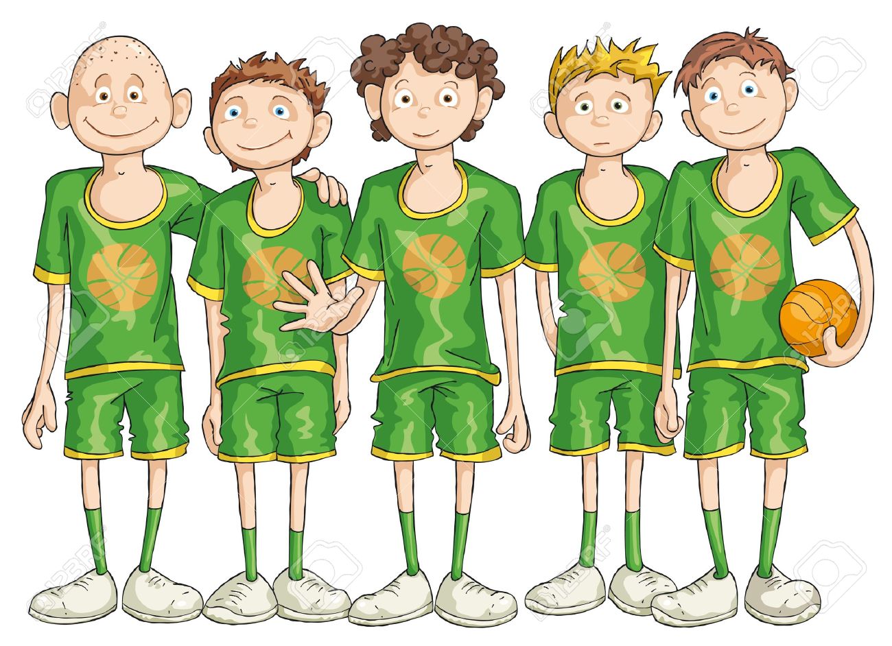 1300x942 Basketball Team Clipart 101 Clip Art