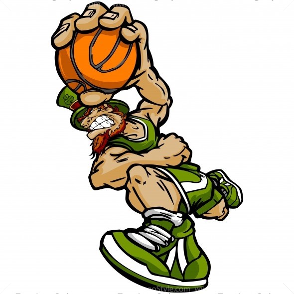 590x590 St Patricks Day Basketball Clip Art