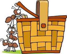 236x191 Picnic Basket Clip Art