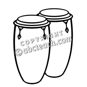 300x300 Marching Bass Drum Clip Art