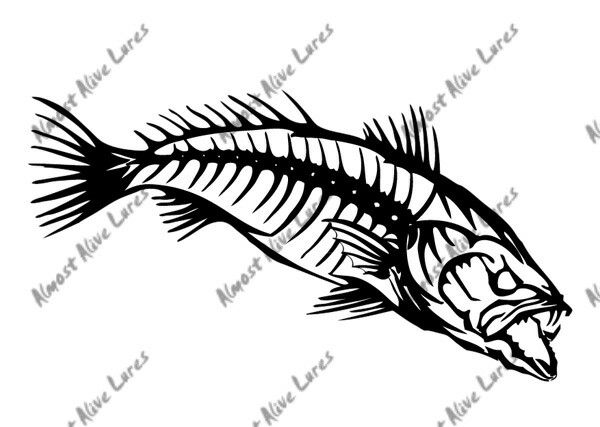 600x427 168 Best Stencils Animals (Fish) Images Fishing