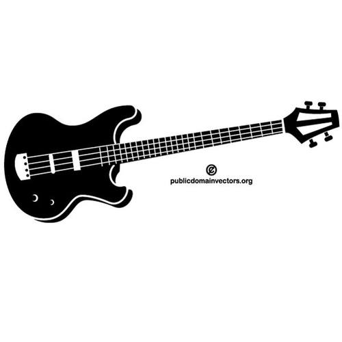 500x500 Bass Guitar Clipart