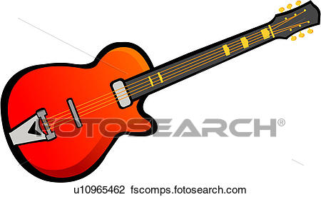 450x276 Clipart Of Musical Instrument, Guitar, String Instrument, Music