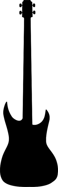 236x758 Free Svg Bass Guitar Silhouette Cricut!!! Guitars