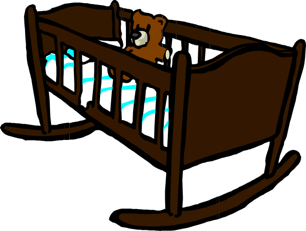 600x454 Clipart Crib