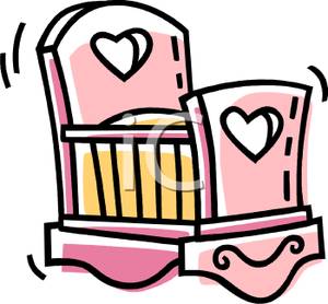 300x278 Pink Rocking Cradle