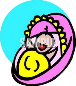 265x300 Baby Bassinet Clipart