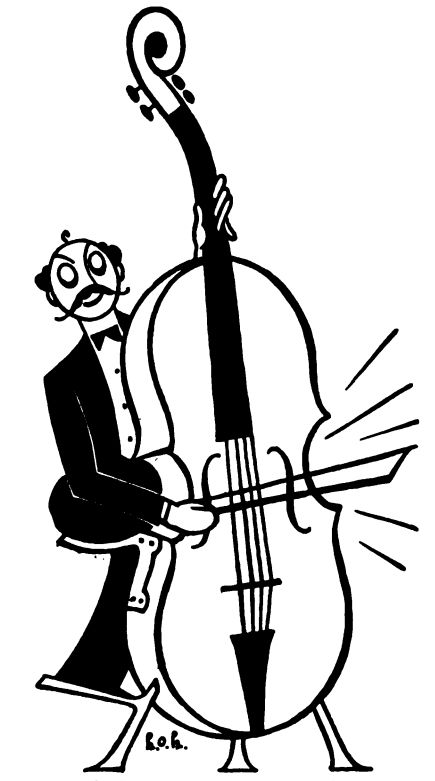 435x781 String Bass Clip Art
