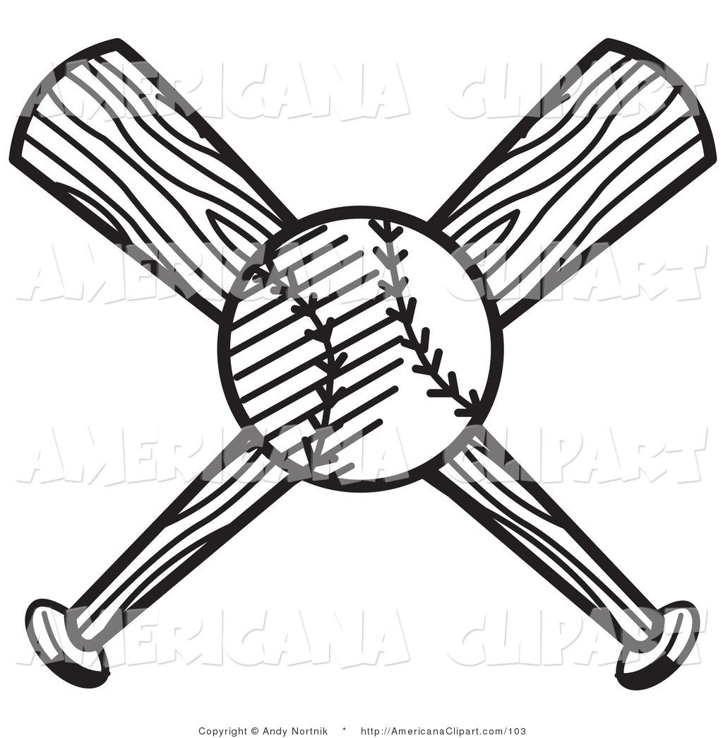 1024x1044 Americana Vector Clip Art Of A Black And White Baseball Over Two