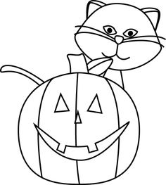 236x263 Black And White Halloween Clipart