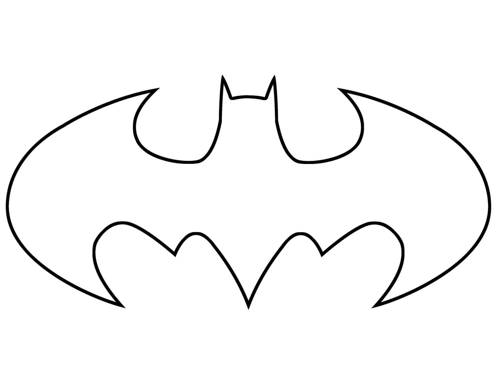 1738x1343 Batman Clipart Black And White