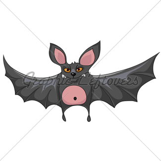 325x325 Cartoon Character Bat Gl Stock Images