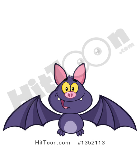 450x470 Flying Bat Clipart