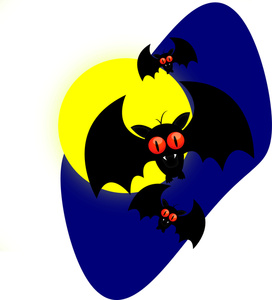 272x300 Bats Clipart Image