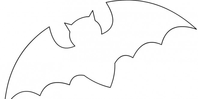 660x330 Bat Template For Halloween Halloween Bat Template