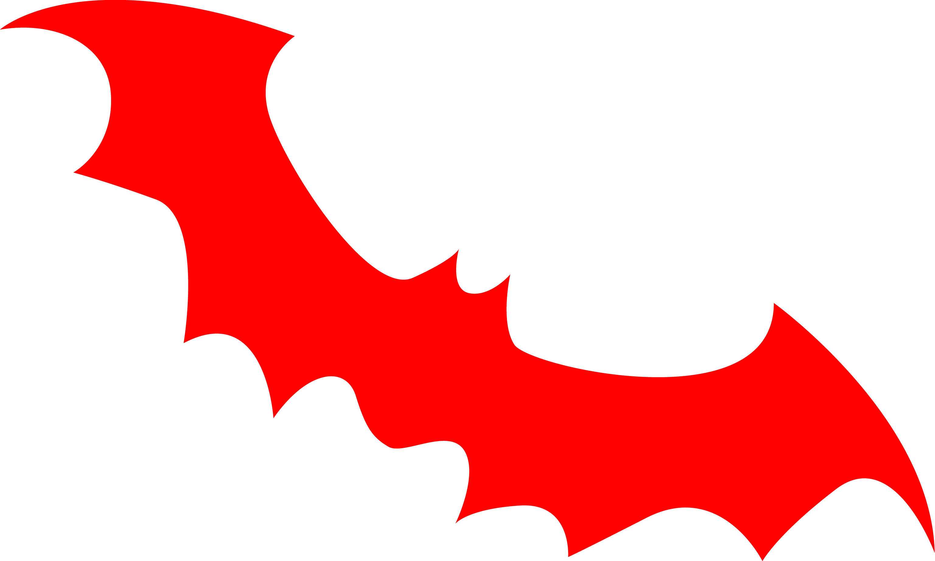 Bat Outline Clipart Free download on ClipArtMag