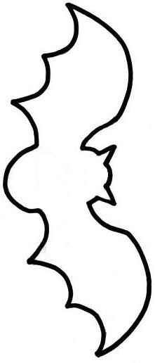 221x516 The Best Bat Template Ideas Halloween Bat