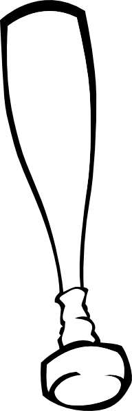 192x599 Baseball Bat Clip Art