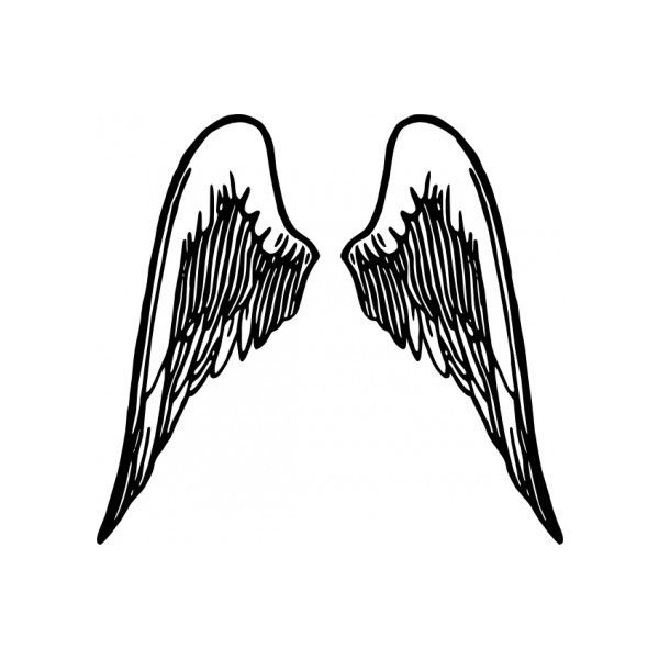 600x600 Best Angel Wings Clip Art Ideas Wings Logo