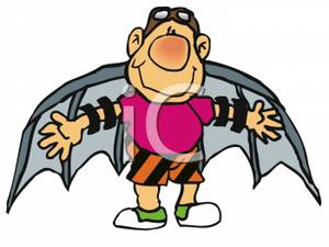 300x225 Boy With Bat Wings