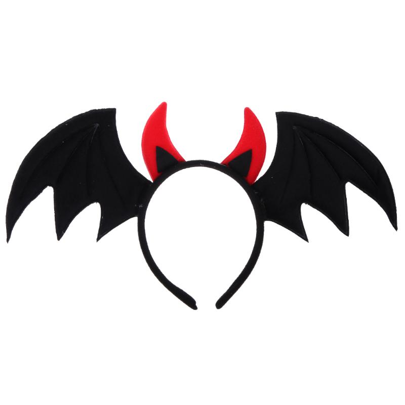800x800 Stylish Halloween Headband Bat Wings With Devil Horns 11street